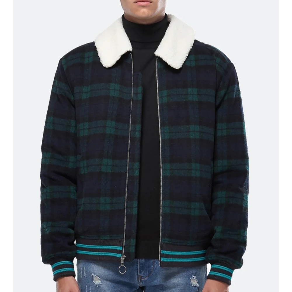 Wool blended Men's jacket
